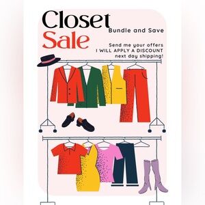 CLOSET CLOSING Sale ‼️ Sale ‼️ Sale ‼️ Sale ‼️